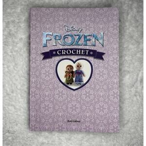 Disney Frozen Crochet Book Crafts Elsa Anna Olaf Sven Total 12 Movie Characters